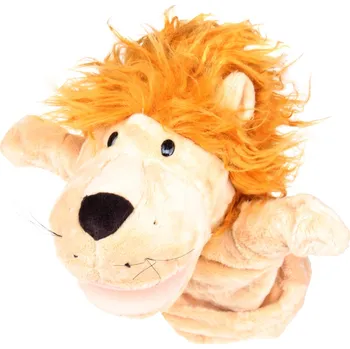 Plyšový maňásek – lev na ruku