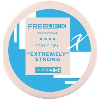 Kosmetika FreeLimix gel na vlasy extra silně tužící 500ml Extra silně tužící gel na vlasy • pevné držení & lesk