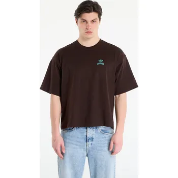 Pánské tričko Tričko adidas Pixelated Burget Character Graphic T-shirt Aurora Coffee L