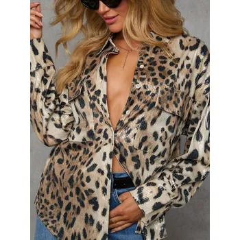 Dámská košile Košile Milan Kiss Beige 665733 L