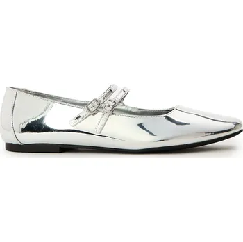 Dámské baleríny Steve Madden Silver Foil 6269861 9 (42)