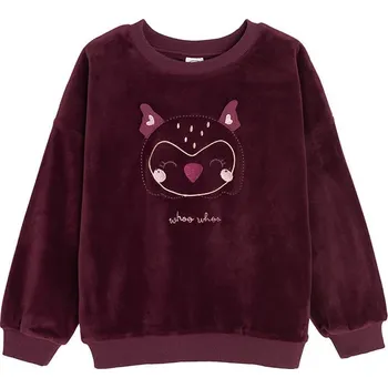 Dívčí mikina COOL CLUB Dunkelrot 732439 110