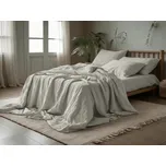 Mušelínové povlečení PURELY světle šedé Rozměr povlečení: 80 x 80 cm | 135 x 200 cm 243491774