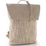 Rieker béžový batoh s klopou beige/ginger H1386-94 | P699811