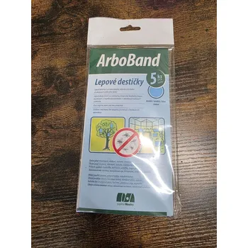 Lepové desky modré ArboBand (5 ks) na třásněnky
