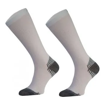 Pánské ponožky Kompresní běžecké ponožky Comodo SSC Barva White, Velikost 43-46