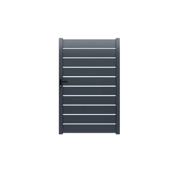 KOVIAN, s.r.o. Personální branka, hliníková, šířkově nastavitelná, 1000 x 1803 mm