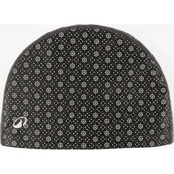 Plavecká čepice DECATHLON Plavecká látková čepice se zátěrem velikost L L 59-62cm BÍLÁ|ČERNÁ