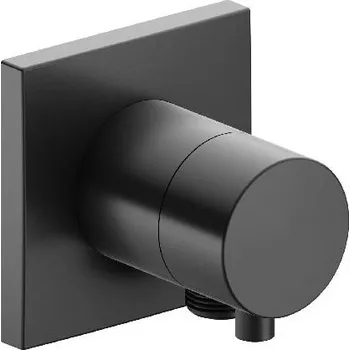 Ventil Keuco IXMO - Přepínací ventil pod omítku, pro 3 výstupy, s připojením sprchy, černý chrom kartáčovaný 59548131102