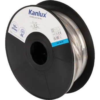 LED páska KAN GIVRO LED 5M-BL MODRÁ SVĚTELNÝ HAD 5M 10W/9,5LM/M 39195