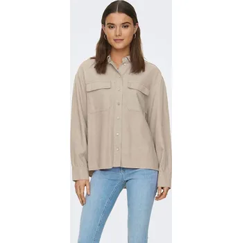 Dámské tričko ONLY Beige 3795573 XL