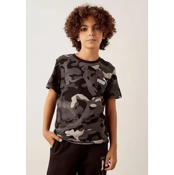 Chlapecké tričko Tričko Puma Schwarz/ Grau/ Weiß 1132009 140