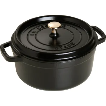 Hrnec Staub, Hrnec La Cocotte litinový 3,8 l černý - Formadore