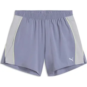 Dámské kraťasy Dámské sportovní kraťasy Puma RUN VELOCITY 5" SHORT W S Fialová, Šedá, Bílá