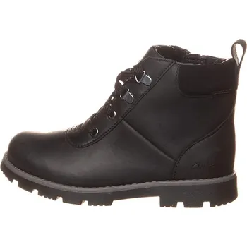 Dívčí kozačky Boty Clarks Schwarz 4679111 25