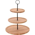 Dřevěný servírovací tác Eta, 28x34 cm