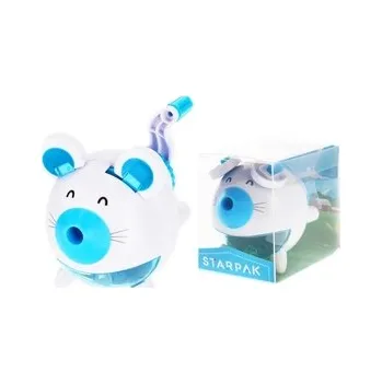 Set školních potřeb Struhadlo myška - modrá