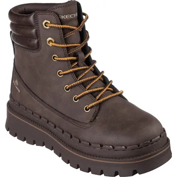 Dámské kozačky Boty Skechers Dark Brown 7890281 7 (40)