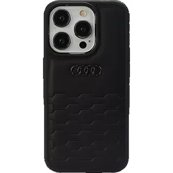 Pouzdro na mobilní telefon Audi GT Synthetic Leather Zadní Kryt pro Apple iPhone 15 Pro černá (57983118178)
