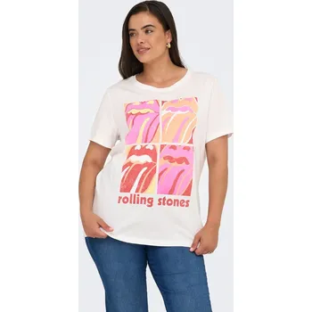 Oblečení a móda Tričko ONLY Carmakoma Weiß 6730479 50/52