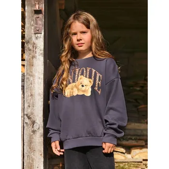 Dívčí mikina COOL CLUB Anthrazit 2272951 158