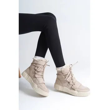 Dámské kozačky Boty trendyol Beige 168143 39