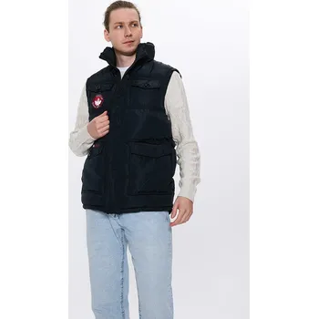 Pánská vesta Vesta CANADA weather gear Schwarz 7268716 XXL