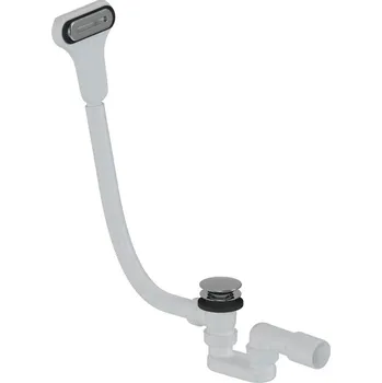 Sifon Sat Vanový automat click/clack a štěrbinový přepad DN40/DN50 chrom plast AVAS80CC1