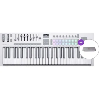 Klávesový nástroj Novation Launchkey 49 MK4 SET MIDI keyboard White