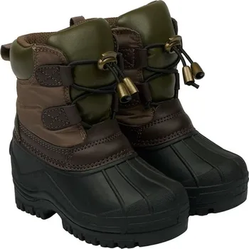 Dívčí kozačky Boty mikk-line Schwarz/ Braun 2490259 32