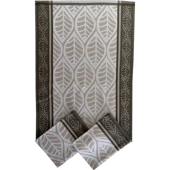 Utěrka SVITAP sleep well Utěrky Extra savá 50x70 cm Listy hnědé, 3 ks Varianta: Utěrka Extra savá 50x70 cm Listy hnědé 3 ks, Značka: Dadka