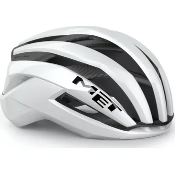 Cyklistická přilba MET Helma MET TRENTA 3K Carbon MIPS NEW, bílá velikost 56-58