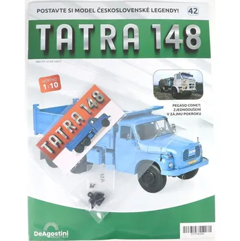 autíčko Tatra 148 1:10 - časopis #42 se stavebnicí DeAgostini Tatra 148 - stavebnice DeAgostini