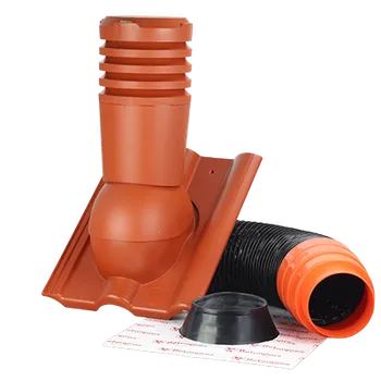 Odvětrací komplet DN 150 mm Betonpres Barvy: cihlová