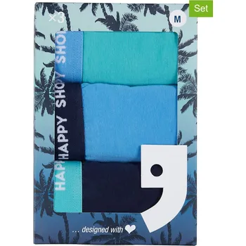 Boxerky Boxerky Happy Shorts Türkis/ Dunkelblau/ Hellblau 5041954 M