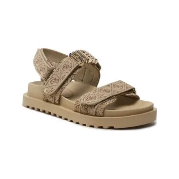 Dámské sandále Sandály Guess Fabelis2 FL6FB2 FAL03 Hnědá 35