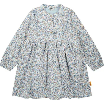 Dívčí šaty Steiff Hellblau/ Beige 502238 116
