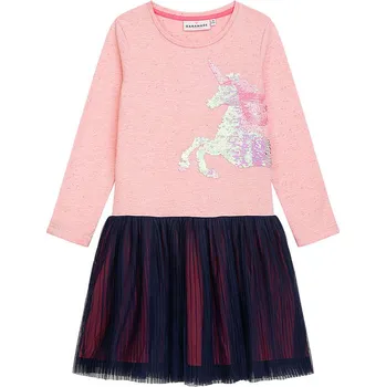 Dívčí šaty Danamade Rosa/ Dunkelblau 901519 146