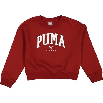 Dívčí mikina Puma Rot 3727303 140
