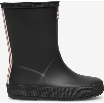 Dívčí holínky Hunter Schwarz 4442527 29