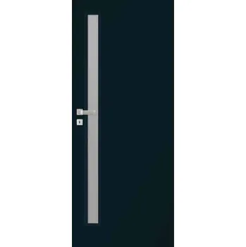 Interiérové dveře Pol-Skone interiérové dveře HAPTIC 05CZ s prosklenou výplní 80P, indigo