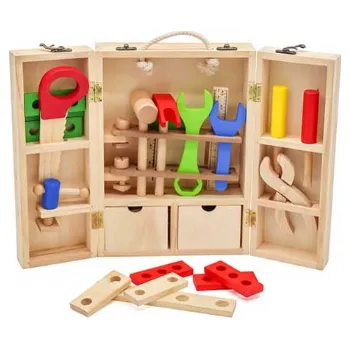 Dřevěná hračka Dřevěná sada nářadí