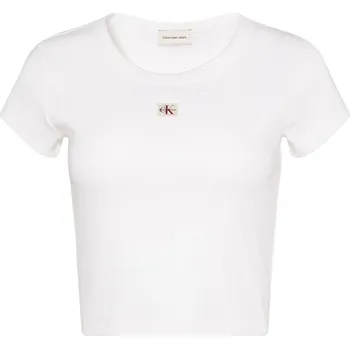 Tričko Calvin Klein Jeans White 7297351 8 (XS)