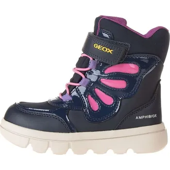 Dívčí kozačky Geox Dunkelblau/ Rosa 4818807 30