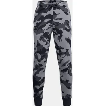 Chlapecké oblečení Under Armour Chlapecké tepláky RIVAL FLEECE PRTD JOG 1357629-001 Černá YLG