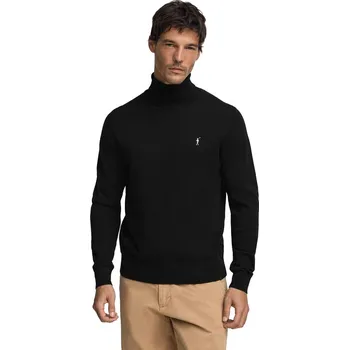 Pánský svetr Svetr Polo Club Schwarz 6800195 M