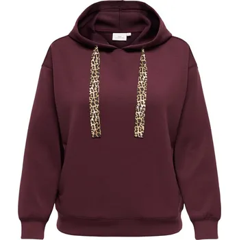 Dámská mikina Mikina ONLY Bordeaux 790618 M-46/48