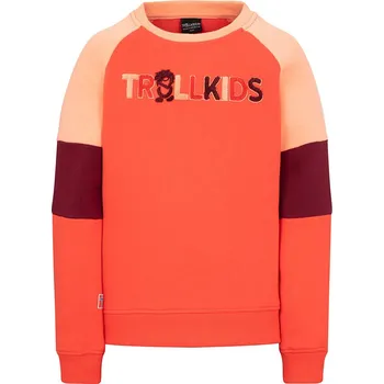 Dívčí mikina Trollkids Orange 9879548 116