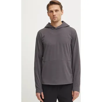 Pánská mikina Tréninková mikina Calvin Klein Performance LVGMS5W346 šedá 90X, vel. XL