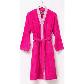 Pánský župan Benetton Pink 4541108 L/XL